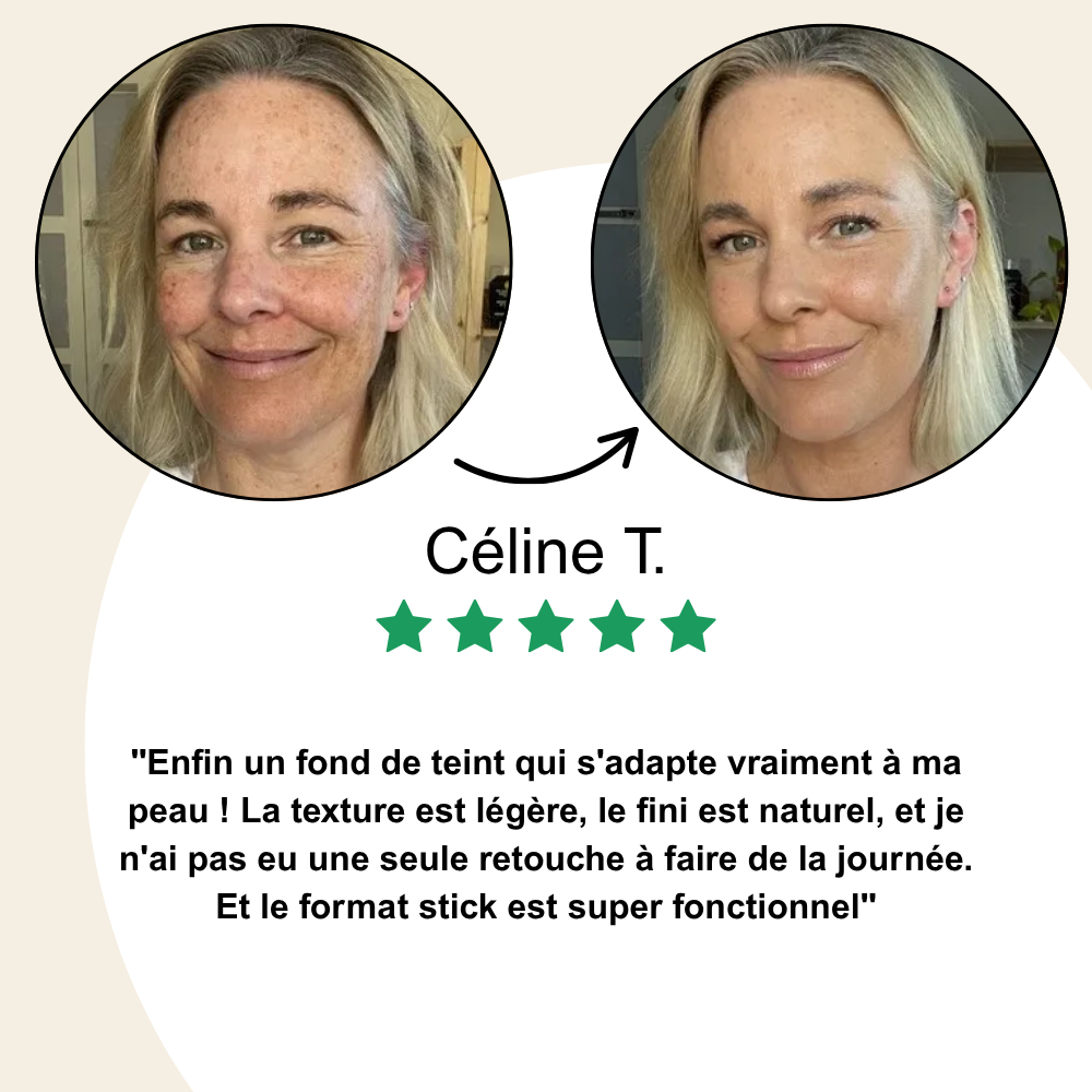 Fond de Teint - Ajustable à Votre Peau